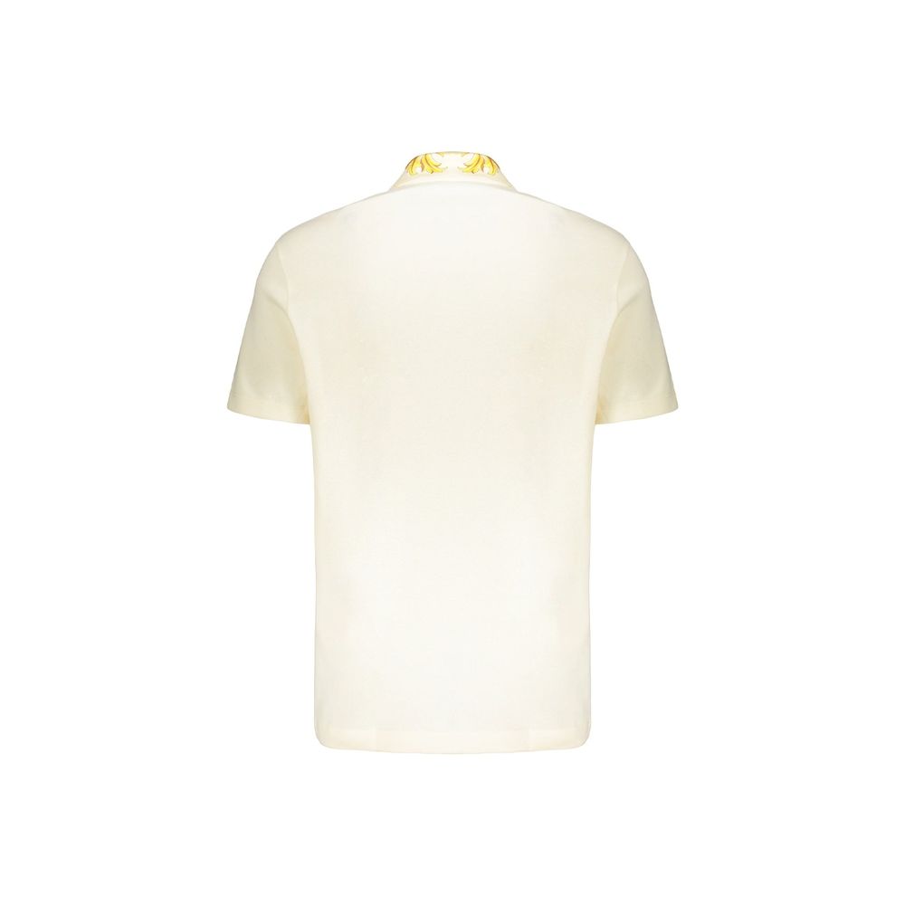 Versace Bicolor Cotton Polo Shirt - HBPS Beauty & Fashion