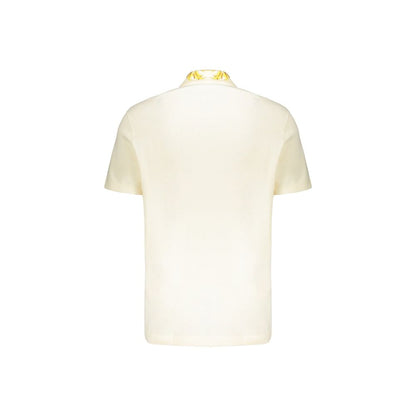Versace Bicolor Cotton Polo Shirt - HBPS Beauty & Fashion