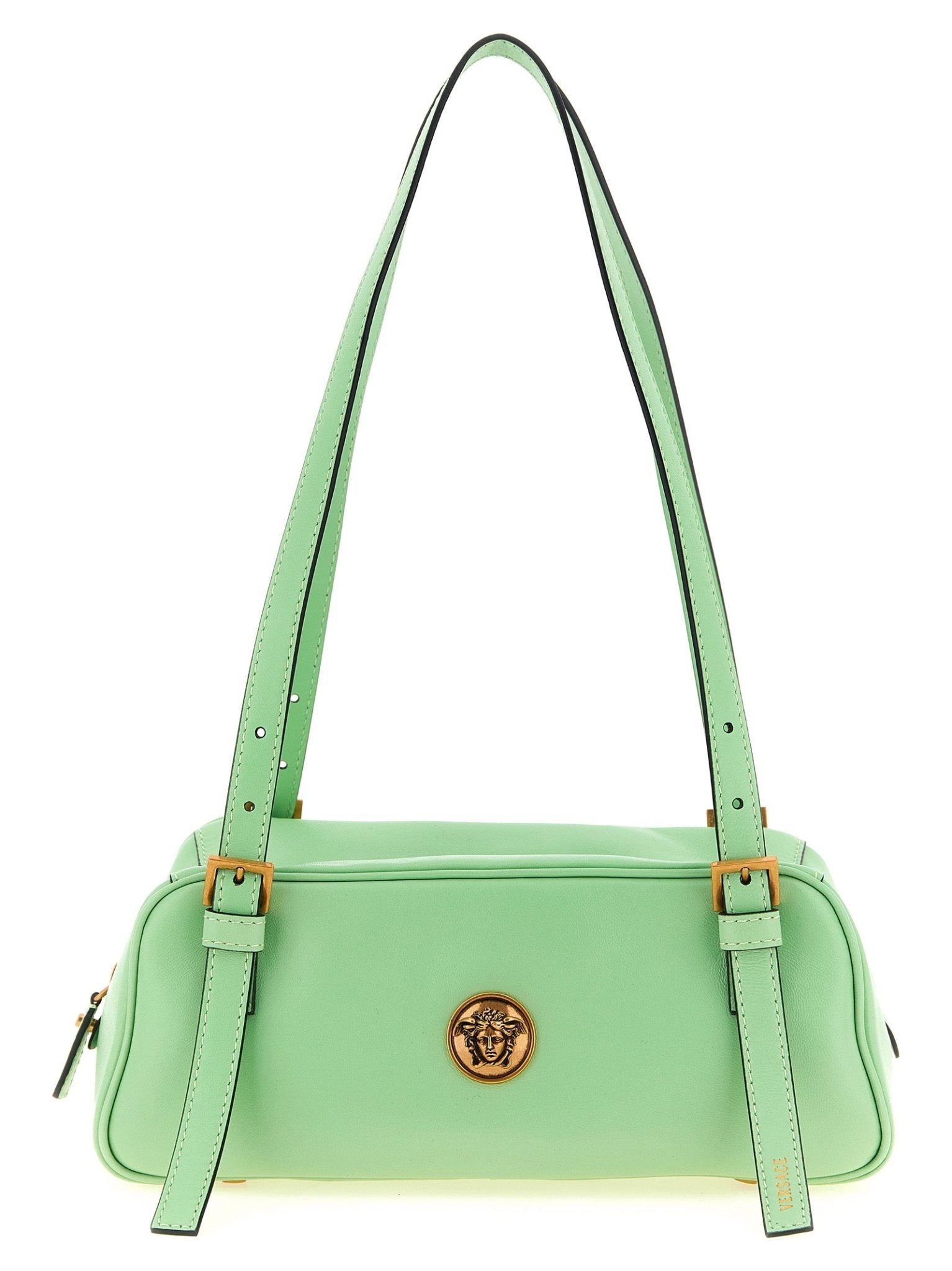 Versace Bicolor Lamb Leather Shoulder Bag - HBPS Beauty & Fashion