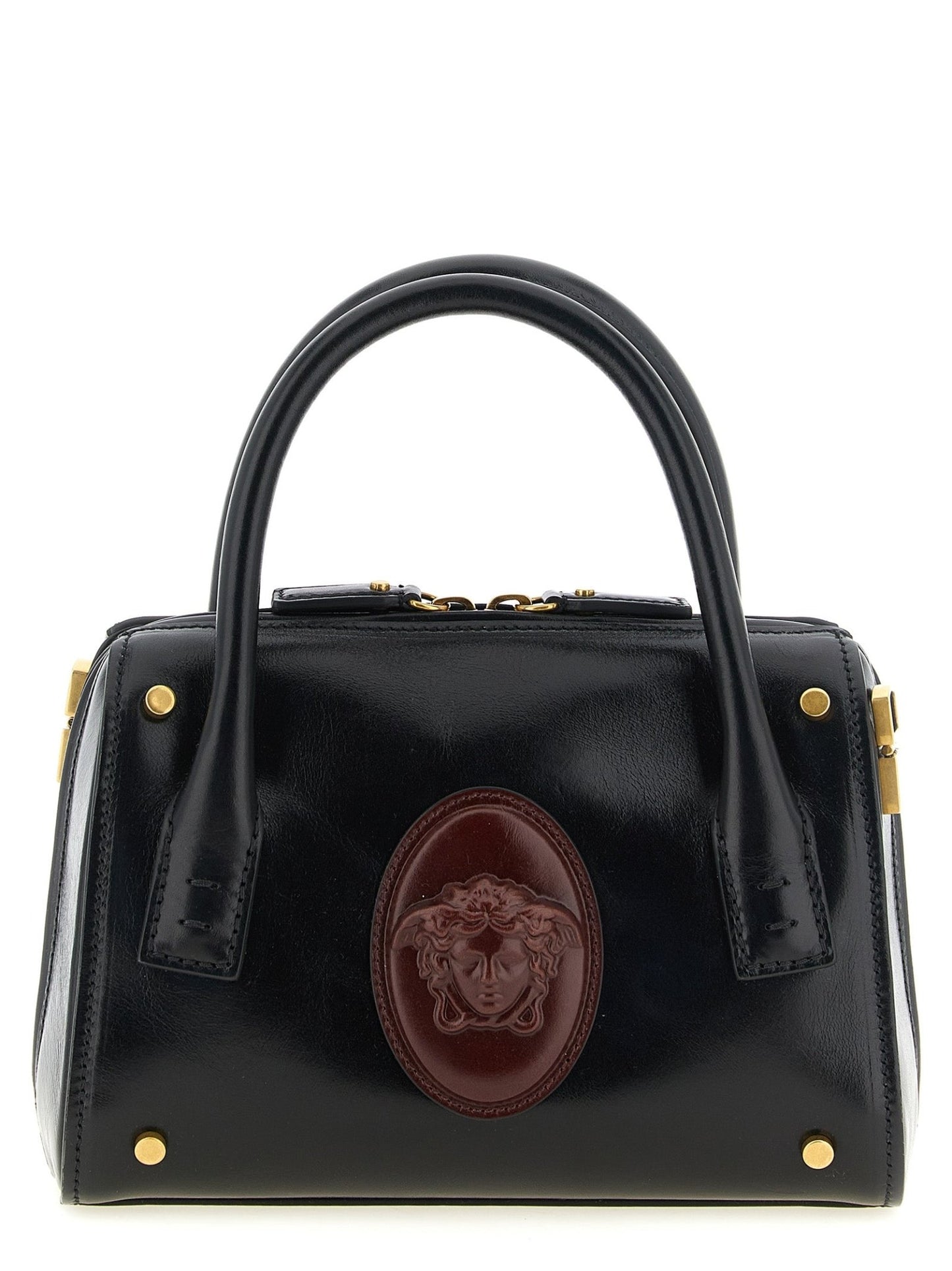Versace Black Calfskin Handbag - HBPS Beauty & Fashion