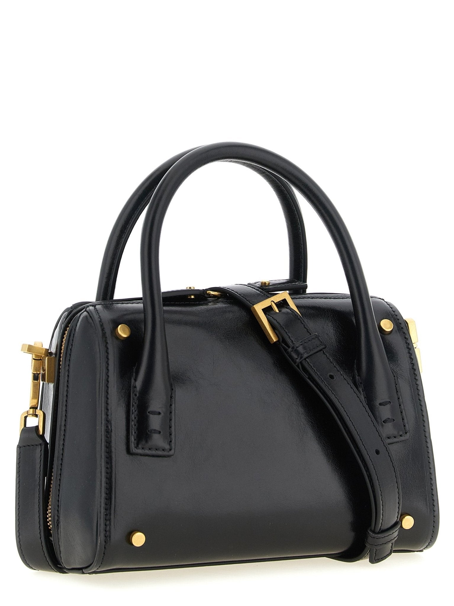 Versace Black Calfskin Handbag - HBPS Beauty & Fashion