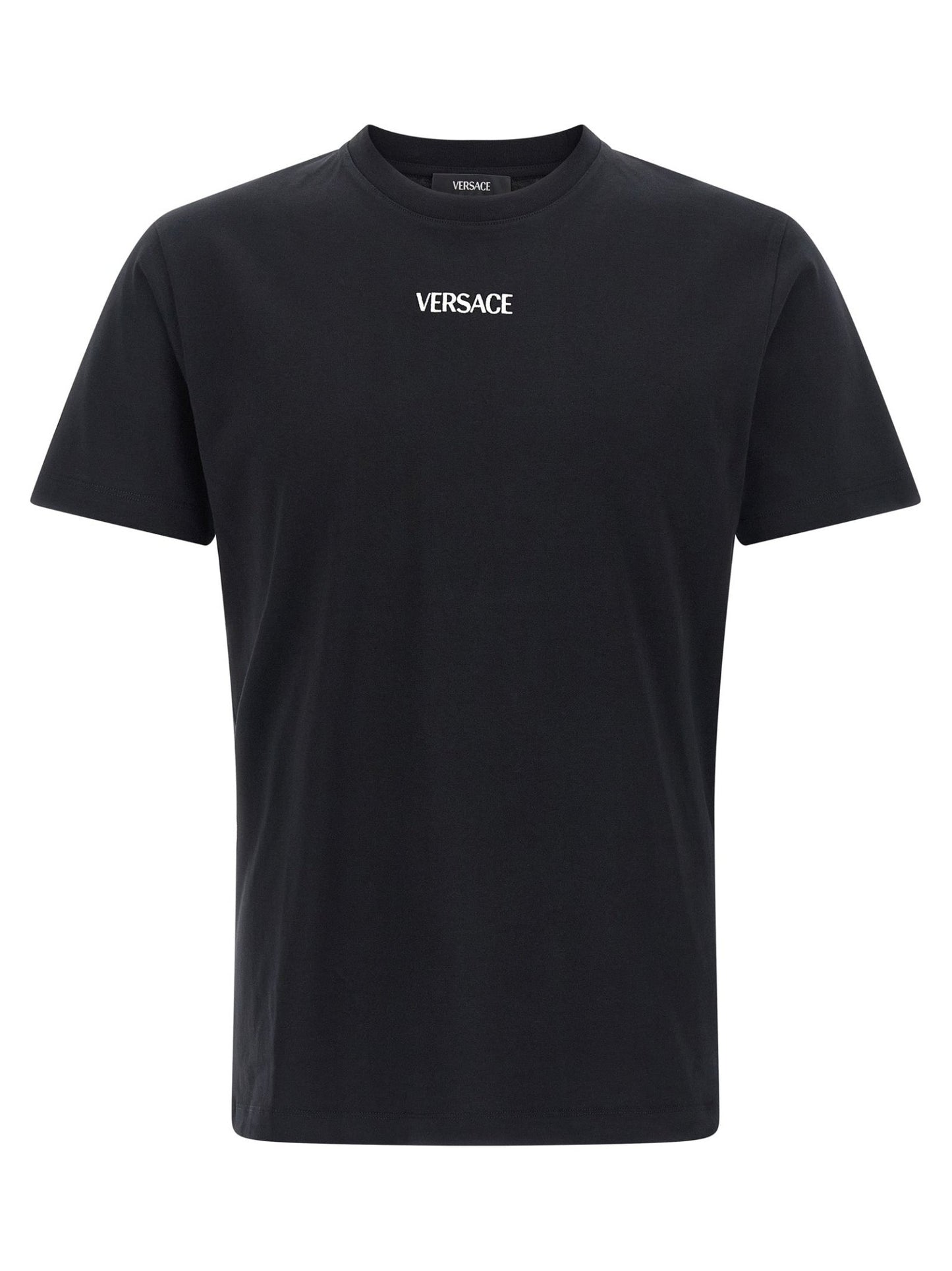 Versace Black Cotton T-Shirt - HBPS Beauty & Fashion