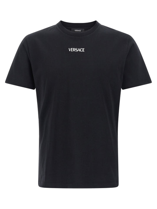 Versace Black Cotton T-Shirt - HBPS Beauty & Fashion