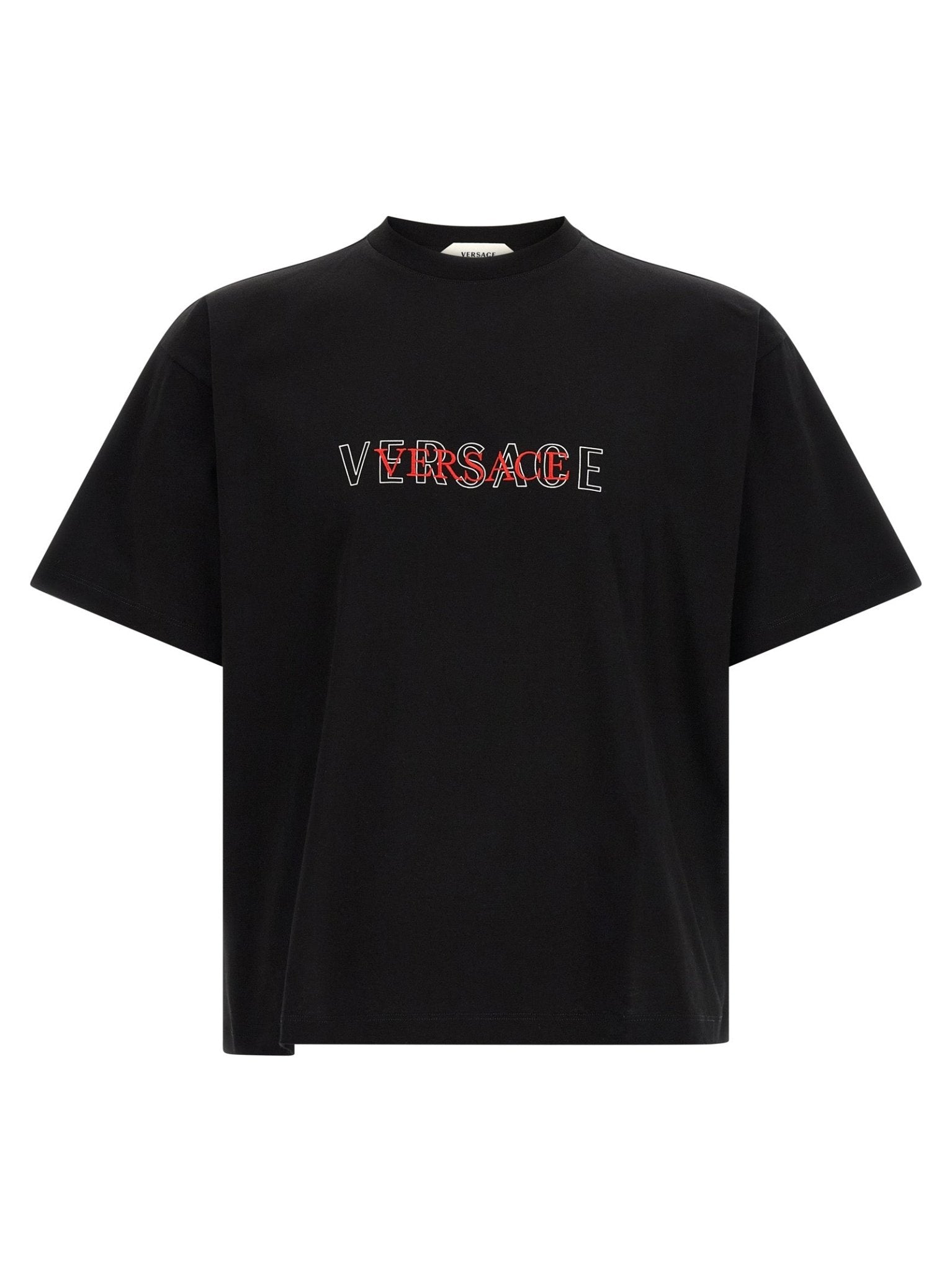 Versace Black Cotton T-Shirt - HBPS Beauty & Fashion