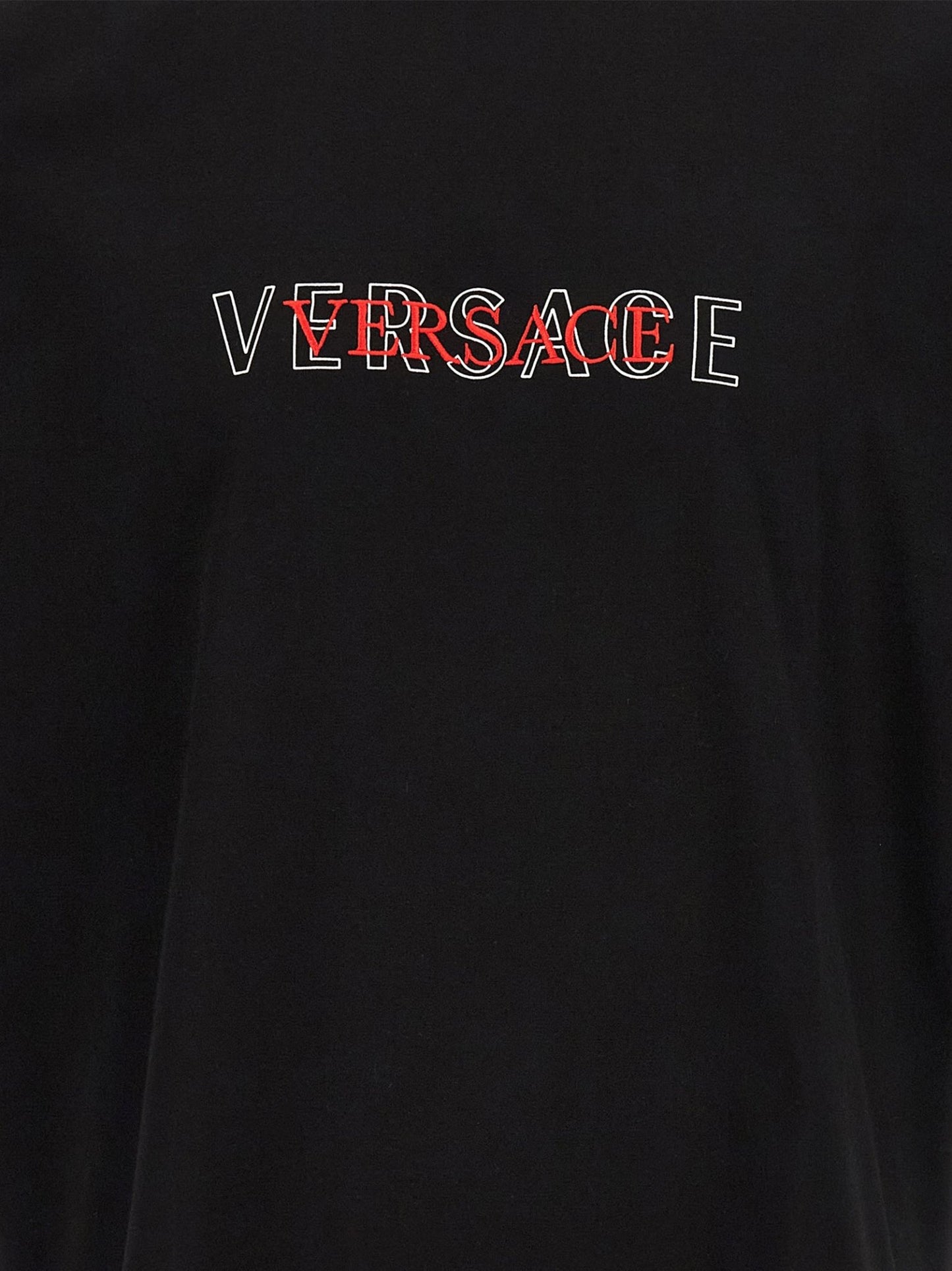 Versace Black Cotton T-Shirt - HBPS Beauty & Fashion
