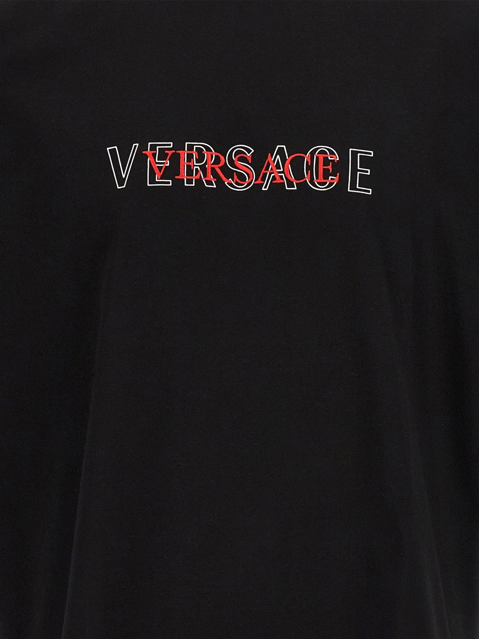 Versace Black Cotton T-Shirt - HBPS Beauty & Fashion