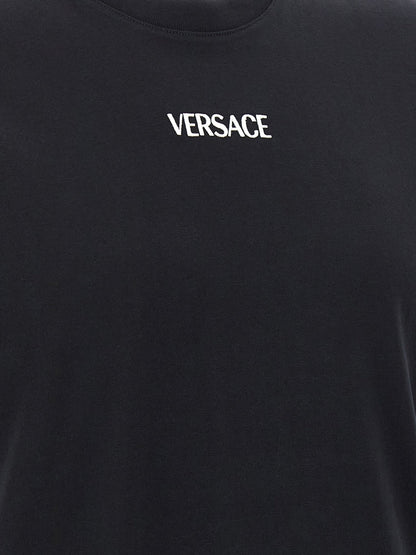 Versace Black Cotton T-Shirt - HBPS Beauty & Fashion