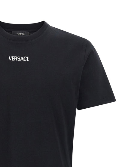 Versace Black Cotton T-Shirt - HBPS Beauty & Fashion