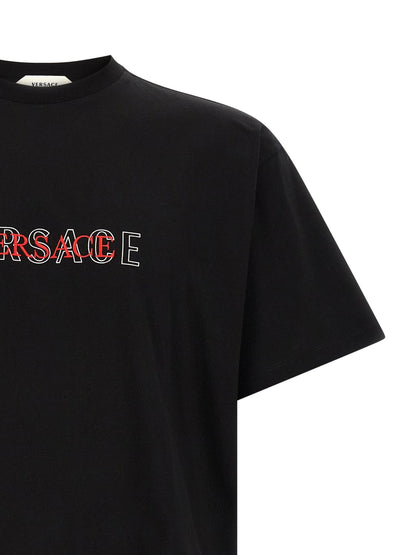 Versace Black Cotton T-Shirt - HBPS Beauty & Fashion