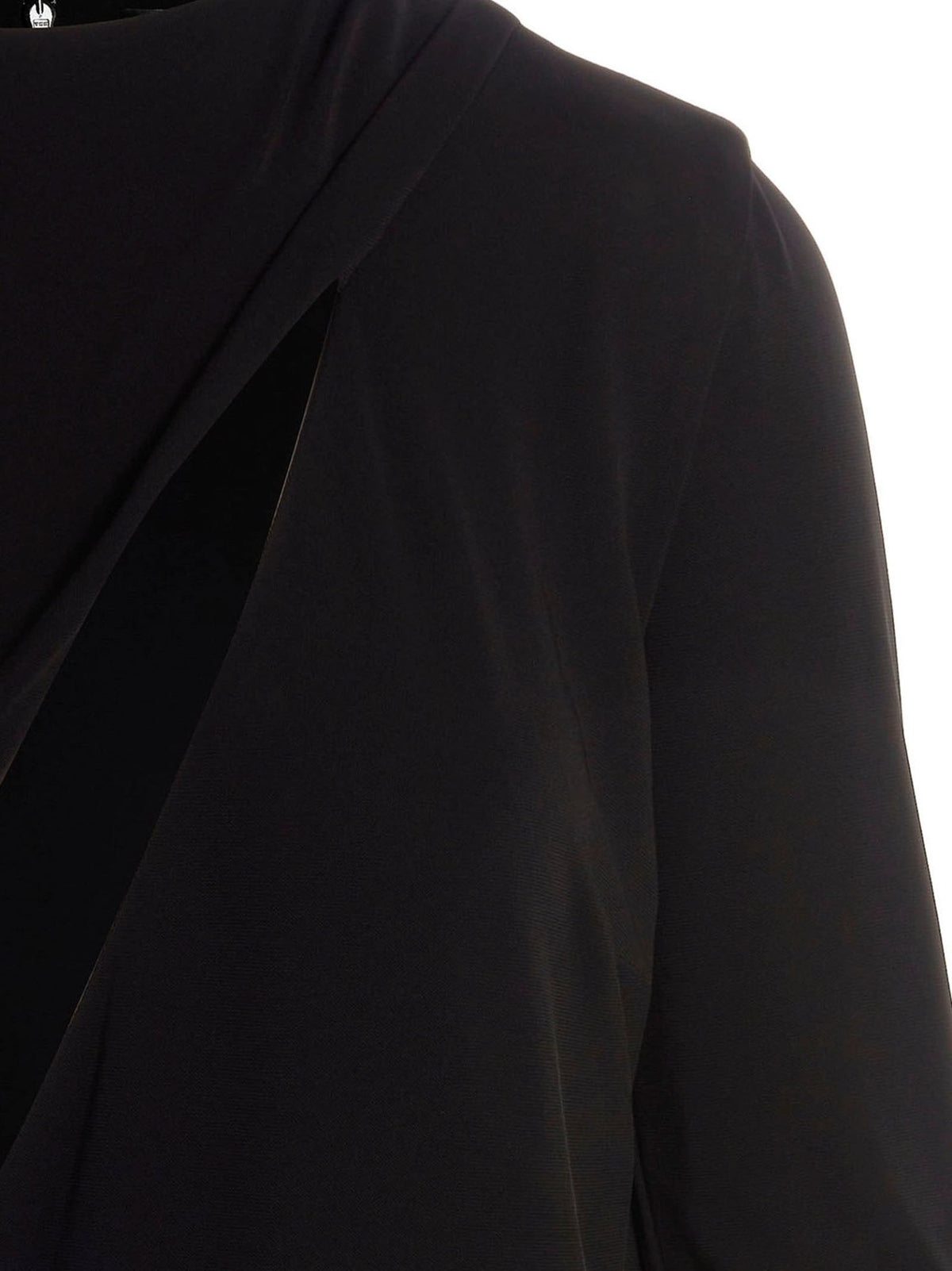 Versace Black Viscose Short Dress - HBPS Beauty & Fashion