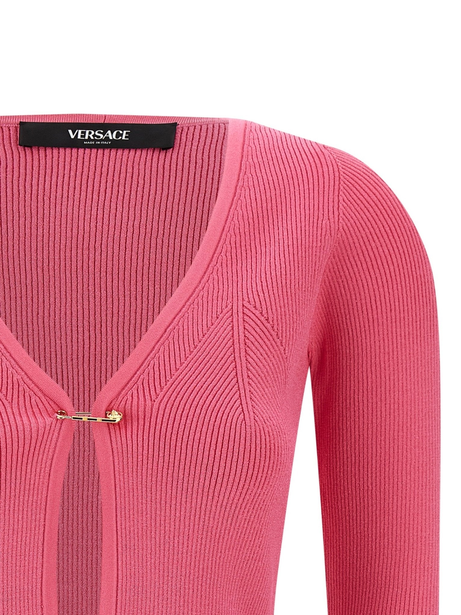 Versace Fuchsia Viscose Cardigan - HBPS Beauty & Fashion