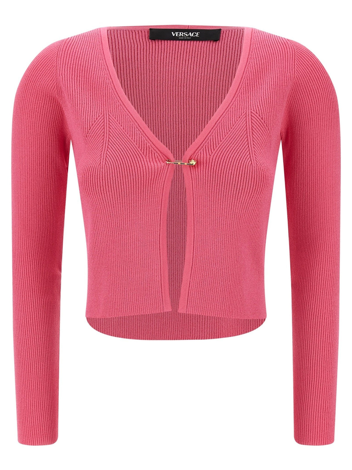 Versace Fuchsia Viscose Cardigan - HBPS Beauty & Fashion