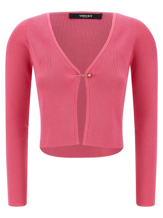 Versace Fuchsia Viscose Cardigan - HBPS Beauty & Fashion