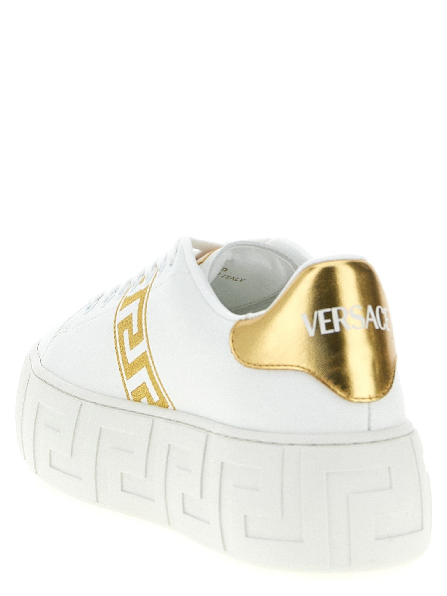 Versace Gold Nylon Platform Sneakers - HBPS Beauty & Fashion