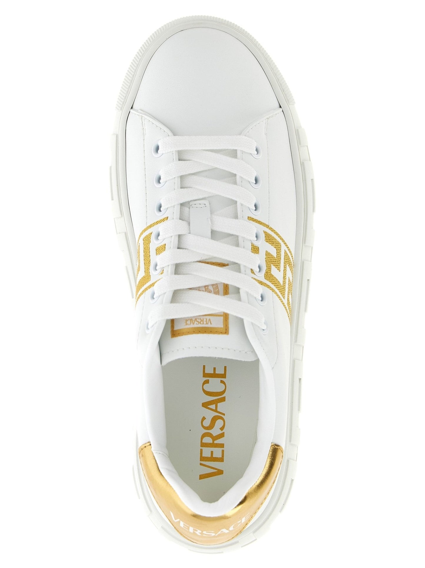Versace Gold Nylon Platform Sneakers - HBPS Beauty & Fashion