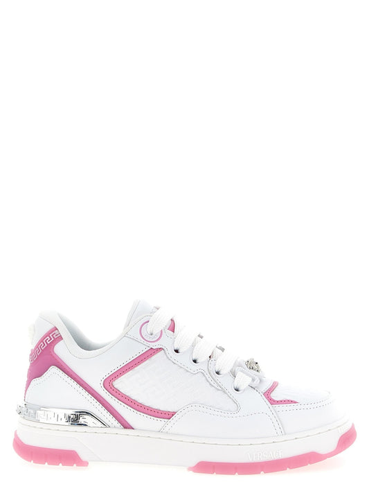 Versace Multicolor Calfskin Athletic Sneakers - HBPS Beauty & Fashion