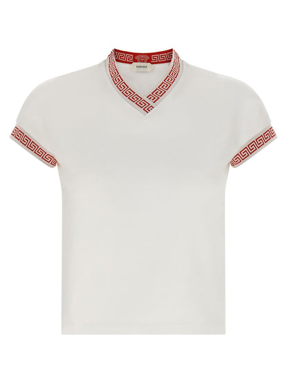 Versace Multicolor Cotton T-Shirt - HBPS Beauty & Fashion