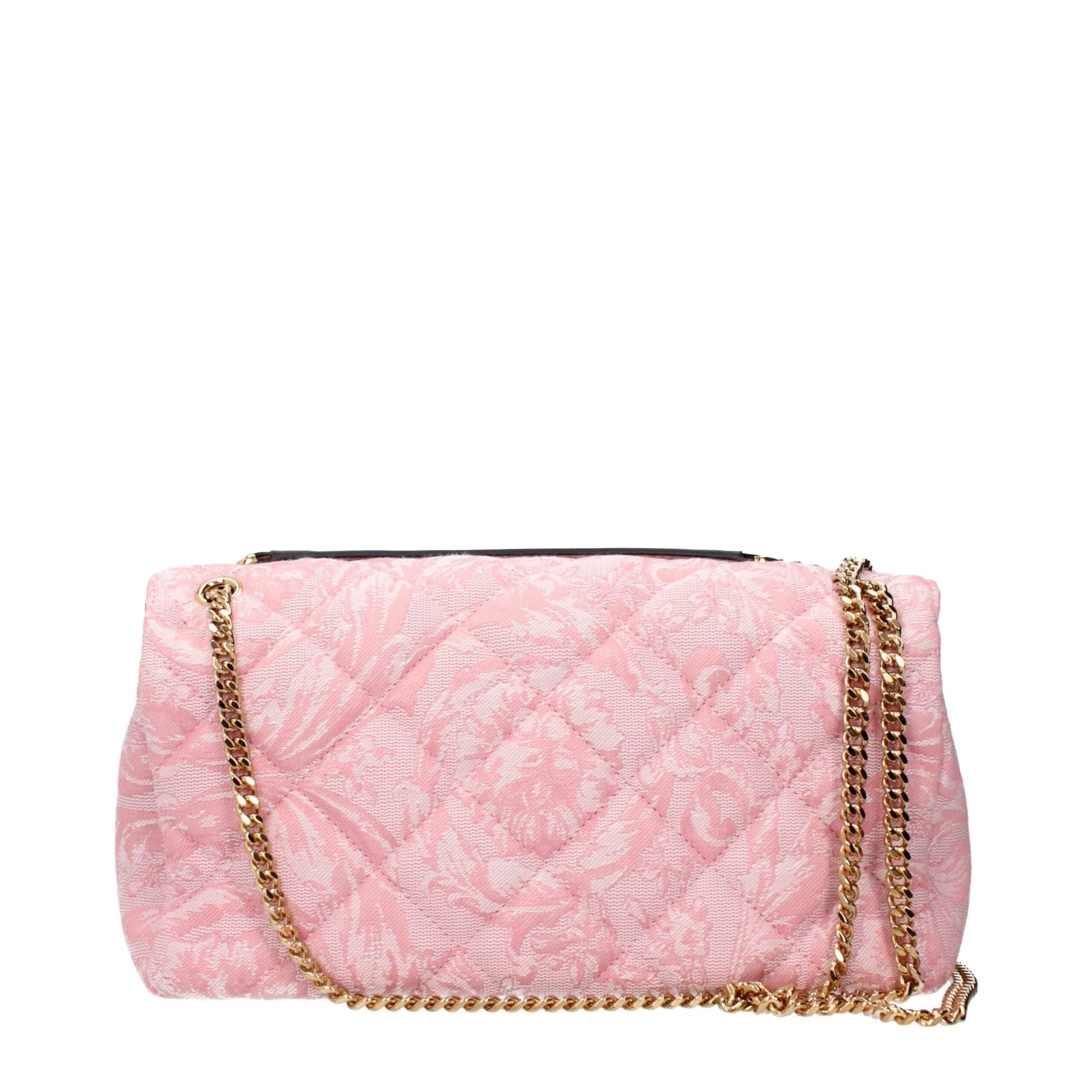 Versace Pink Fabric Shoulder Bag - HBPS Beauty & Fashion