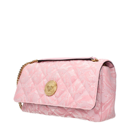 Versace Pink Fabric Shoulder Bag - HBPS Beauty & Fashion