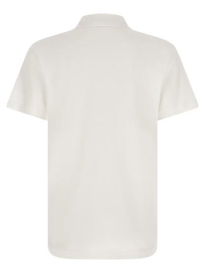 Versace White Cotton Polo Shirt - HBPS Beauty & Fashion