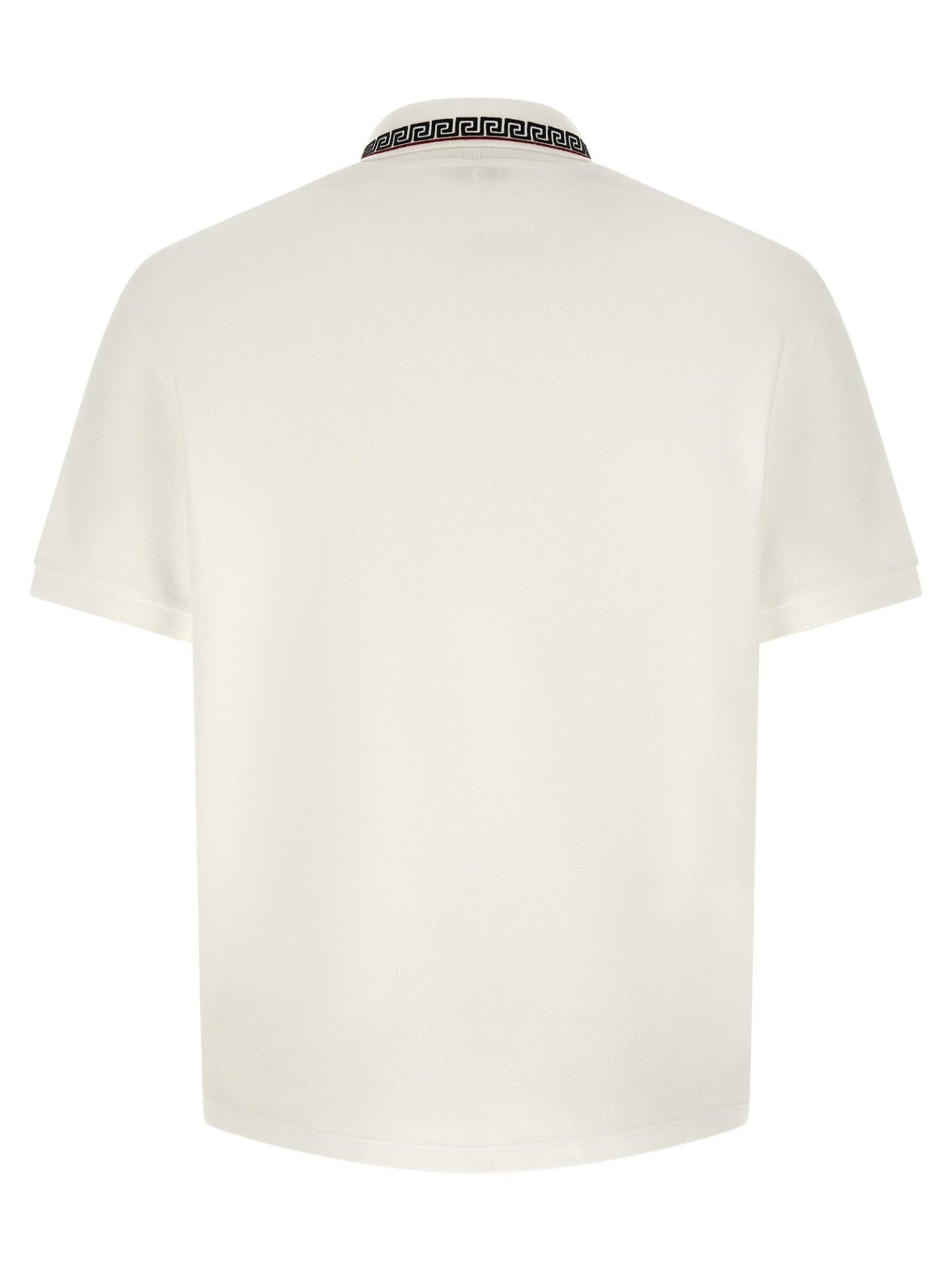 Versace White Cotton Polo Shirt - HBPS Beauty & Fashion