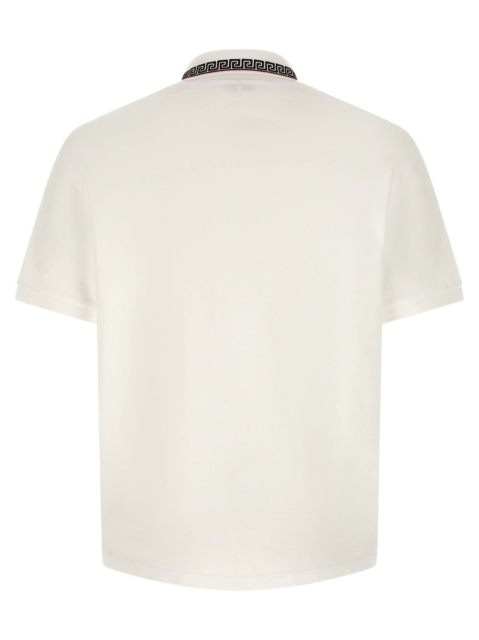 Versace White Cotton Polo Shirt - HBPS Beauty & Fashion