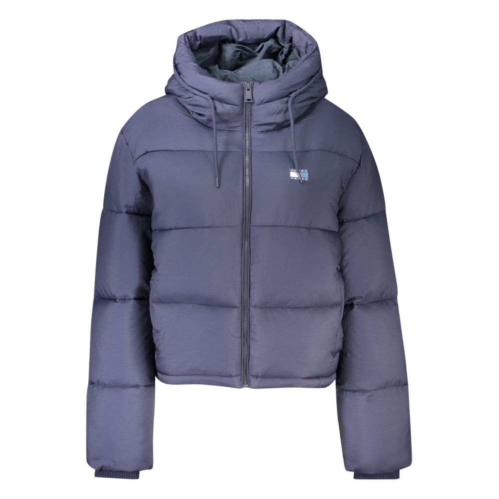 Veste à capuche Tommy Hilfiger femme en polyester recyclé bleu – TO-48542 - HBPS Beauty & Fashion
