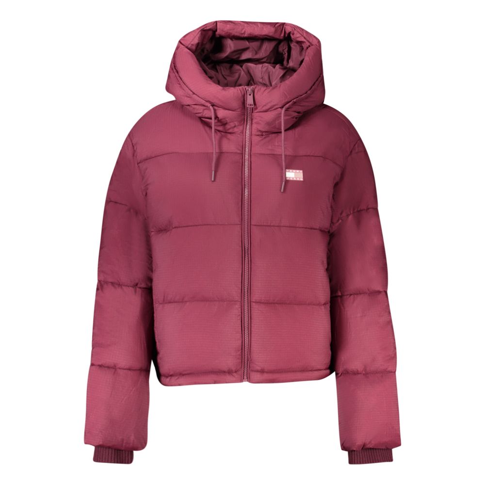Veste à capuche Tommy Hilfiger femme en polyester recyclé violet – TO-48539 - HBPS Beauty & Fashion