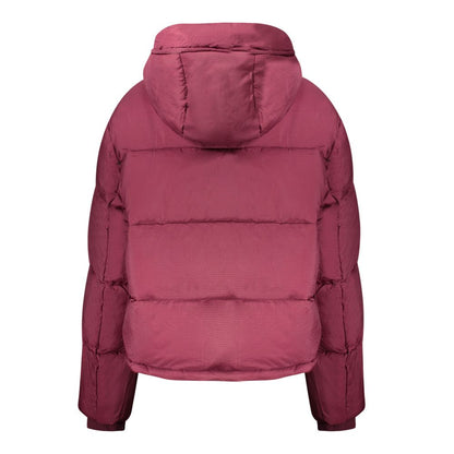 Veste à capuche Tommy Hilfiger femme en polyester recyclé violet – TO-48539 - HBPS Beauty & Fashion