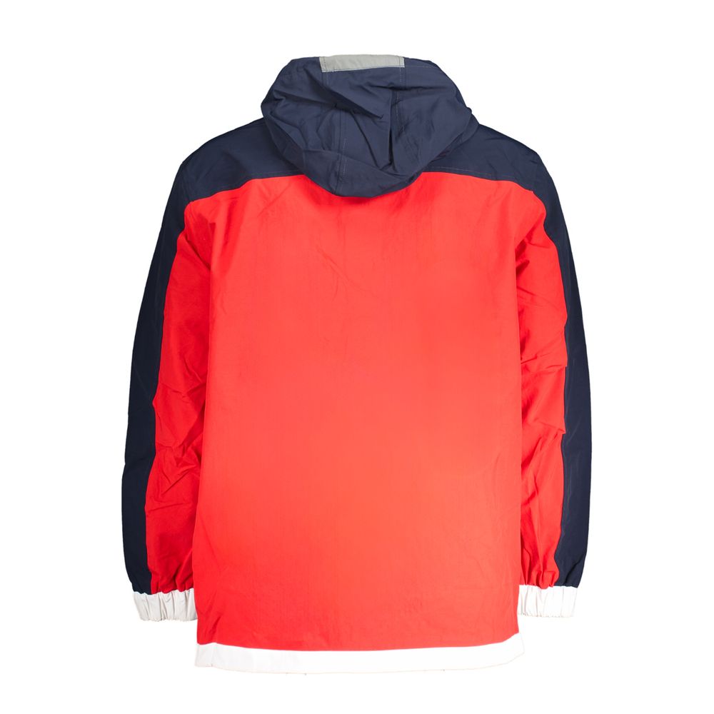 Veste coupe-vent Tommy Hilfiger homme à capuche en polyamide bleu – TO-31334 - HBPS Beauty & Fashion