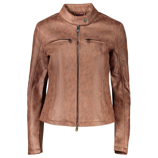 Veste Desigual femme biker en polyester marron – DE-48332 - HBPS Beauty & Fashion