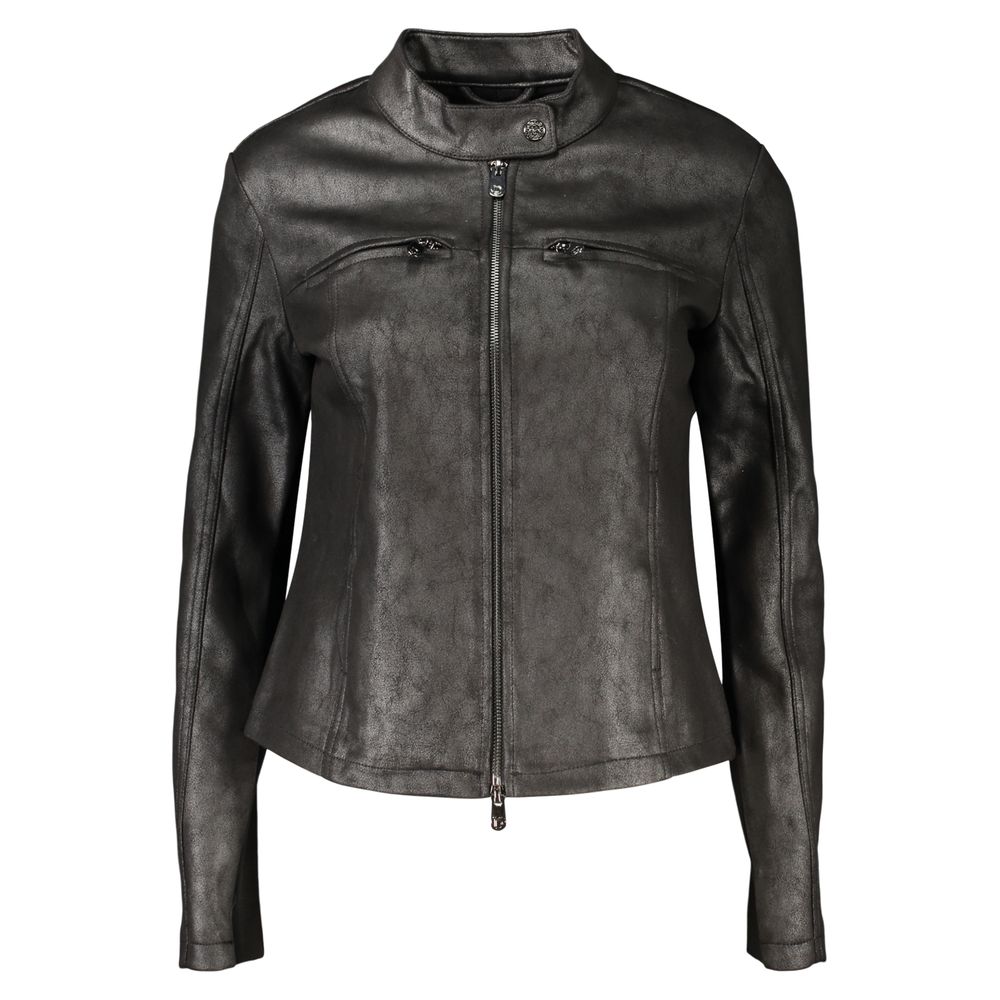 Veste Desigual femme biker en polyester noir – DE-48296 - HBPS Beauty & Fashion