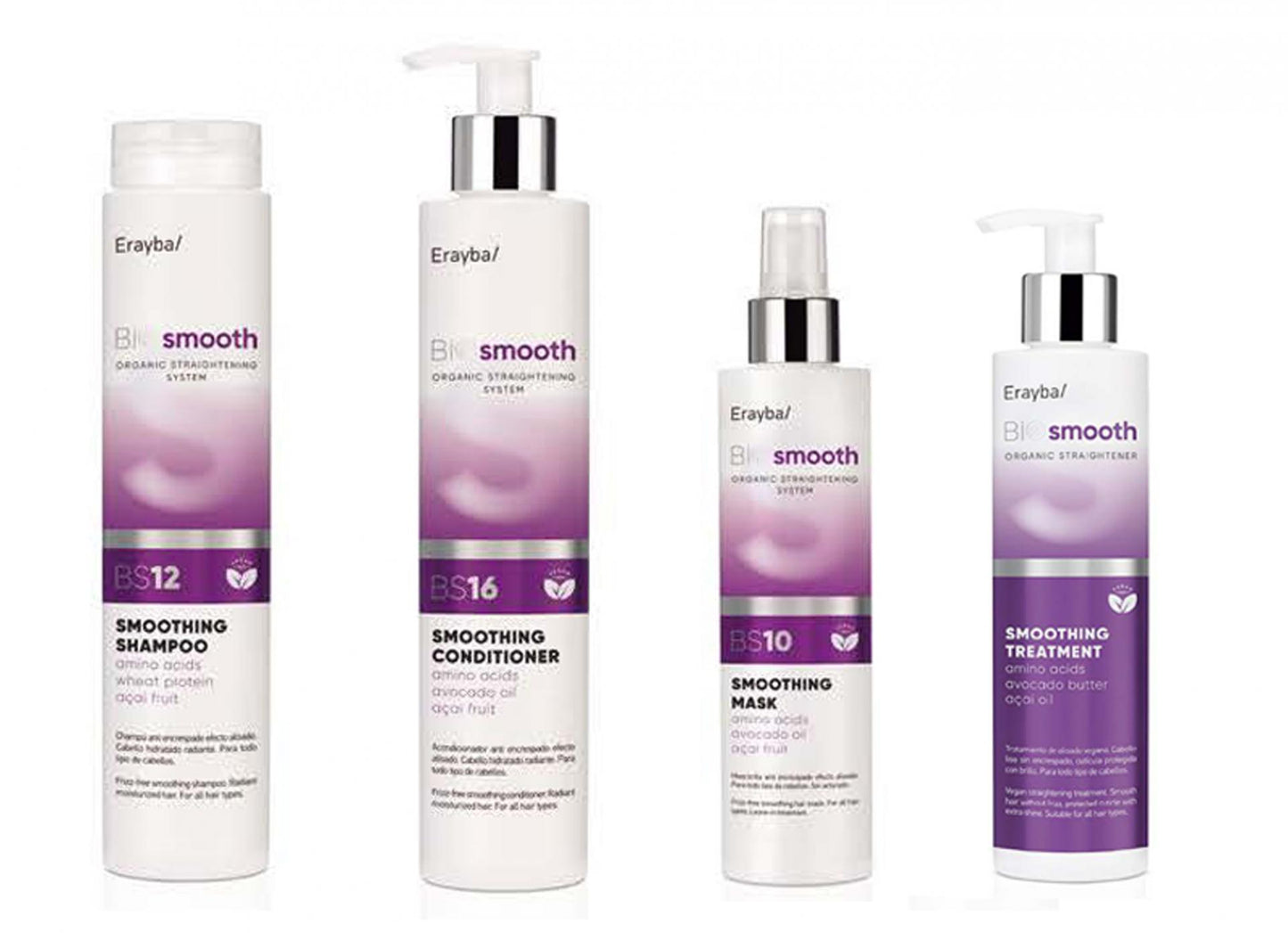 Pack Complet Biosmooth - 4 produits - Effet Lisse - 100% Vegan - Beauty-Privée