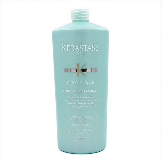 Kerastase Spécifique Bain Vital Dermo-Calm shampooing hydra apaisant 1000 ml - Beauty-Privée